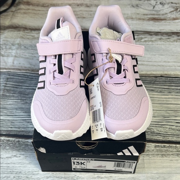 Adidas X_PLR Path Sneaker, Ice Lavender/Black/Dash Grey, Sz 13K - Picture 1 of 12